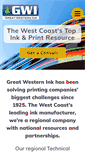 Mobile Screenshot of gw-inks.com